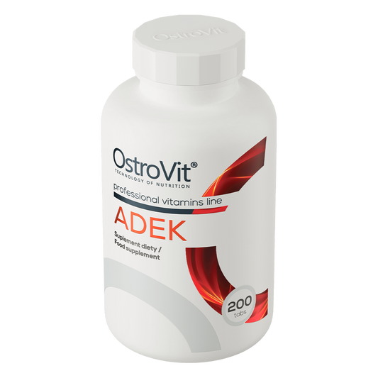 ADEK – 200 tabletten, Vitamines A, D3, E & K2 | OstroVit