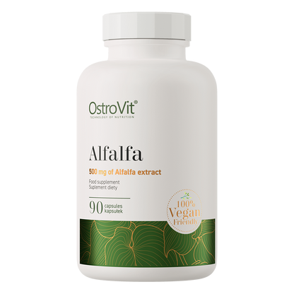 Alfalfa VEGE – 90 vegan capsules, 500 mg alfalfa‑extract | OstroVit