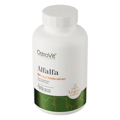 Alfalfa VEGE – 90 vegan capsules, 500 mg alfalfa‑extract | OstroVit