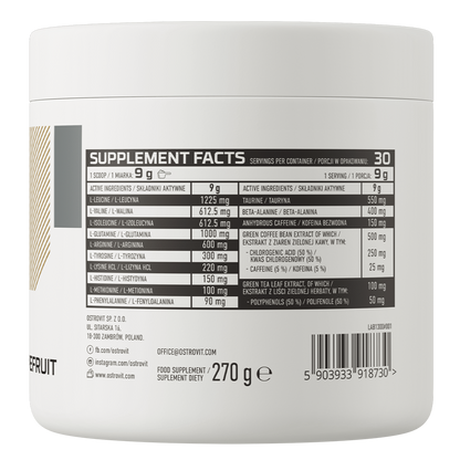 Amino Revive | Aminosäurekomplex | 270 g | Grapefruit | OstroVit