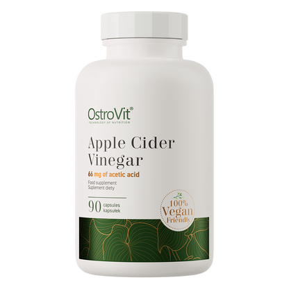 Apple Cider Vinegar VEGE – 90 vegan capsules, 600 mg (11% azijnzuur) | OstroVit