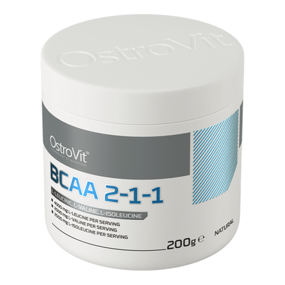 BCAA 2:1:1 Poeder 200 g Naturel – Zonder toevoegingen | OstroVit