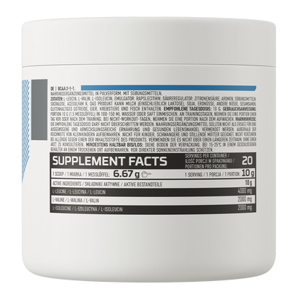 BCAA 2:1:1 Poeder 200 g Naturel – Zonder toevoegingen | OstroVit