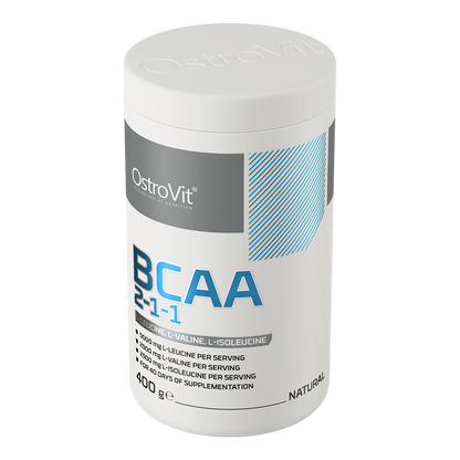 BCAA 2:1:1 – 400 g poeder naturel | 10 g per portie