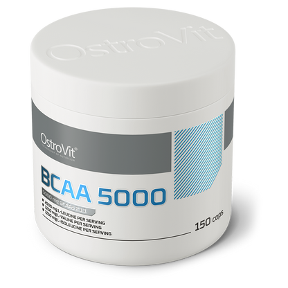 BCAA 5000 mg – 150 capsules, 5 g BCAA (2:1:1) per portie | OstroVit