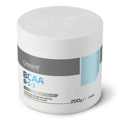 BCAA 8‑1‑1 Citroen – 200 g poeder, 40 porties | OstroVit