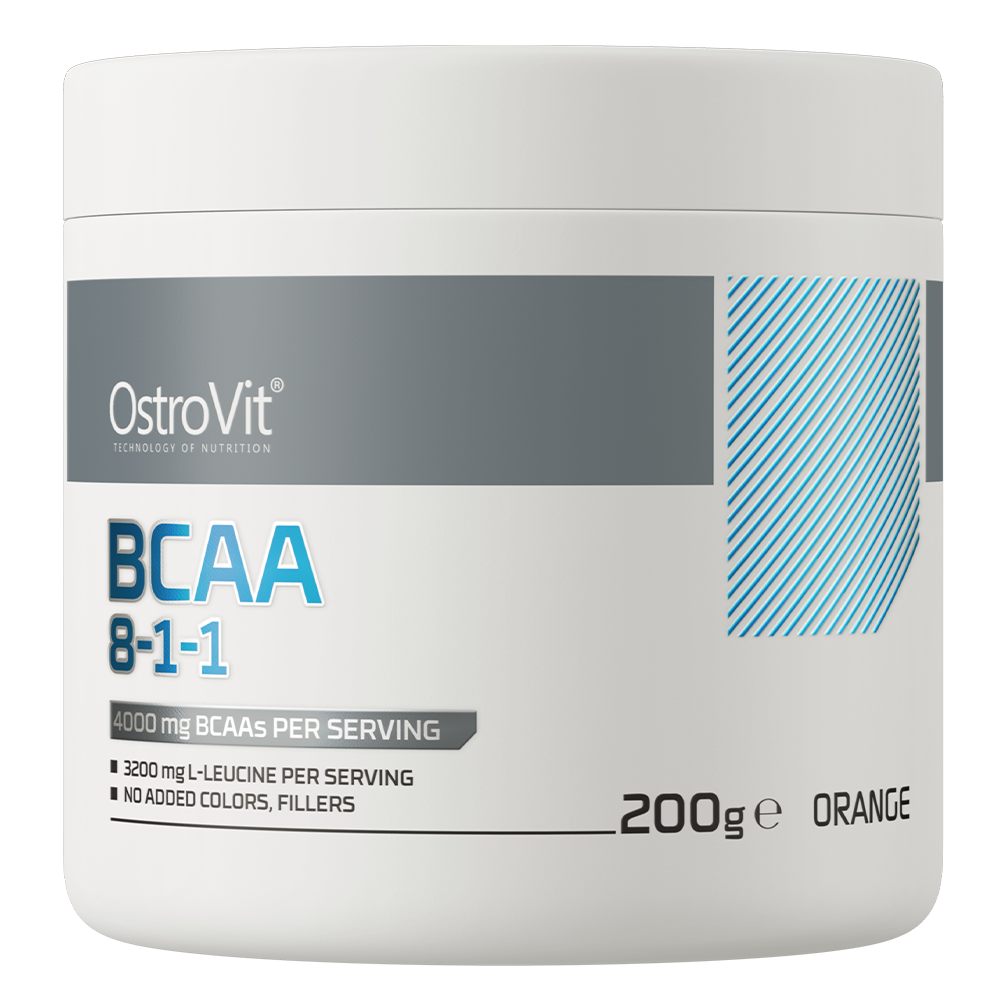 BCAA 8-1-1 | 200 g | Orange | OstroVit