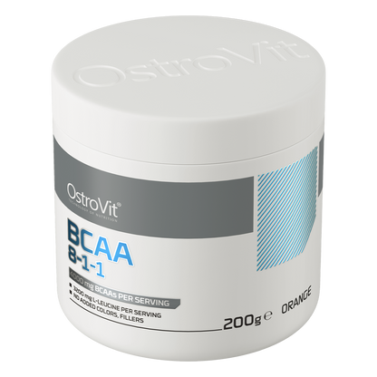 BCAA 8-1-1 Sinaasappel – 200 g poeder, 40 porties | OstroVit