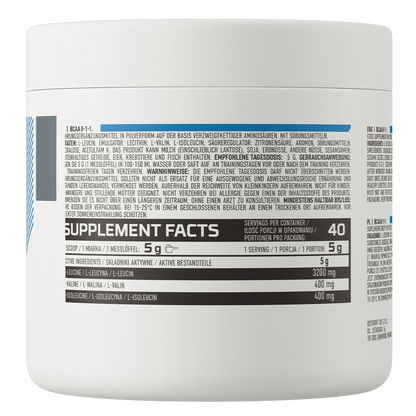 BCAA 8-1-1 Sinaasappel – 200 g poeder, 40 porties | OstroVit