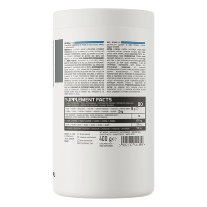 BCAA 8‑1‑1 – 400 g poeder, 4 g leucine per portie | OstroVit