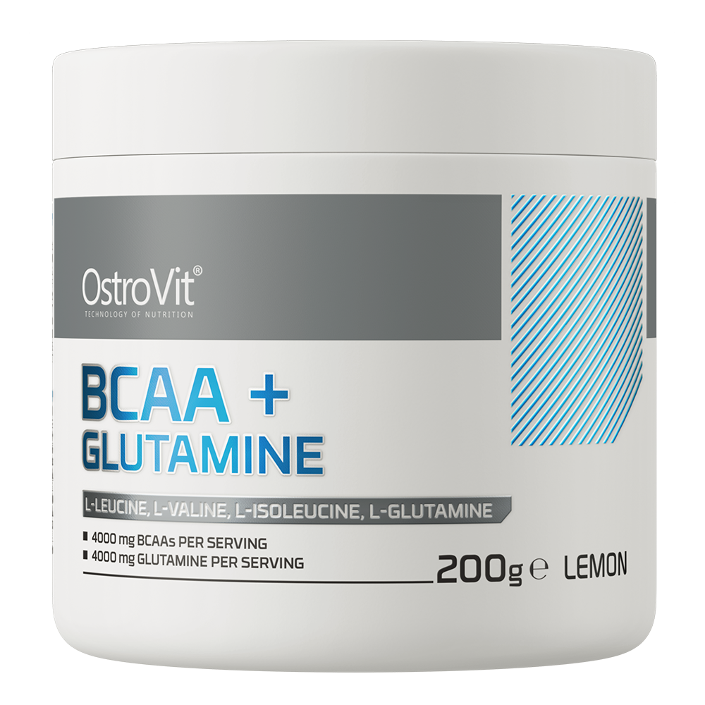 BCAA + Glutamin | 200 g | Citron | OstroVit