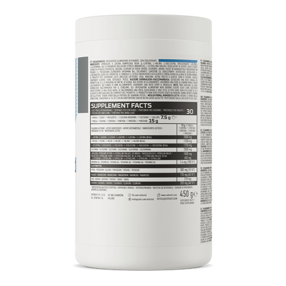 BCAAdvanced Green Apple – 450 g, BCAA + elektrolyten + B6 | OstroVit