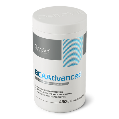 BCAAdvanced – 450 g Watermeloen, BCAA + Elektrolyten | OstroVit