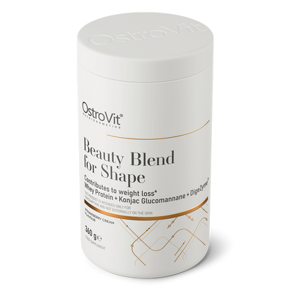 Beauty Blend for Shape – 360 g, WPC + glucomannan + DigeZyme® | OstroVit