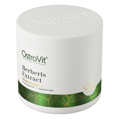 Berberis Extract 100 g – Berberiswortelextract, 2% Berberine, 200 Porties | OstroVit