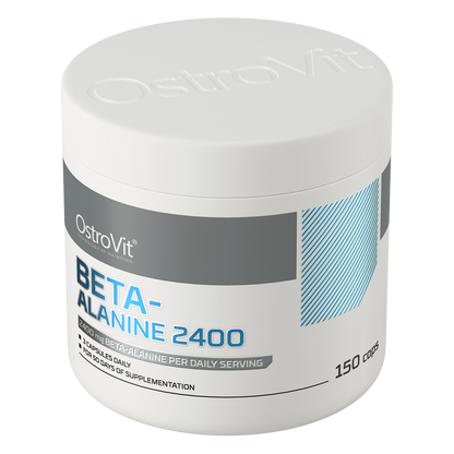 Beta‑Alanine 2400 mg – 150 vegan capsules, 800 mg per capsule | OstroVit