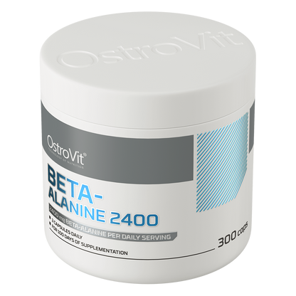 Beta‑Alanine 2400 mg – 300 vegan capsules, 800 mg per capsule | OstroVit