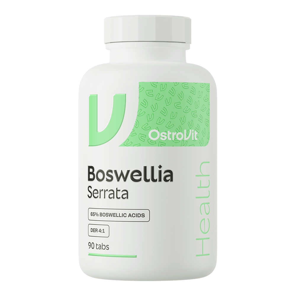 Boswellia Serrata VEGE 90 Tabletten – 1000 mg Extract, 65% Boswelliazuren | OstroVit