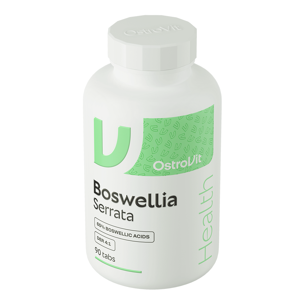 Boswellia Serrata VEGE 90 Tabletten – 1000 mg Extract, 65% Boswelliazuren | OstroVit