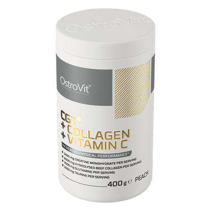 CGT + Collageen + Vitamine C | 400 g | Perzik | OstroVit