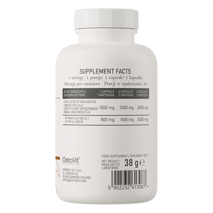 CLA 1000 – 30 softgels, 800 mg CLA Per capsule | OstroVit