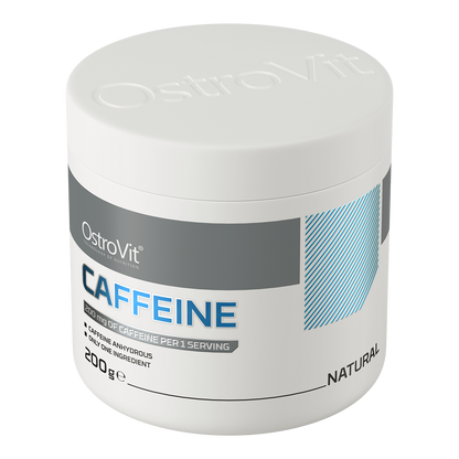 Caffeine Powder – 200 g, 200 mg per portie | OstroVit