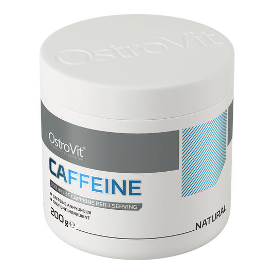 Cafeïne | Poeder | 200 g | 1000 Porties | Supreme Pure Natural | OstroVit