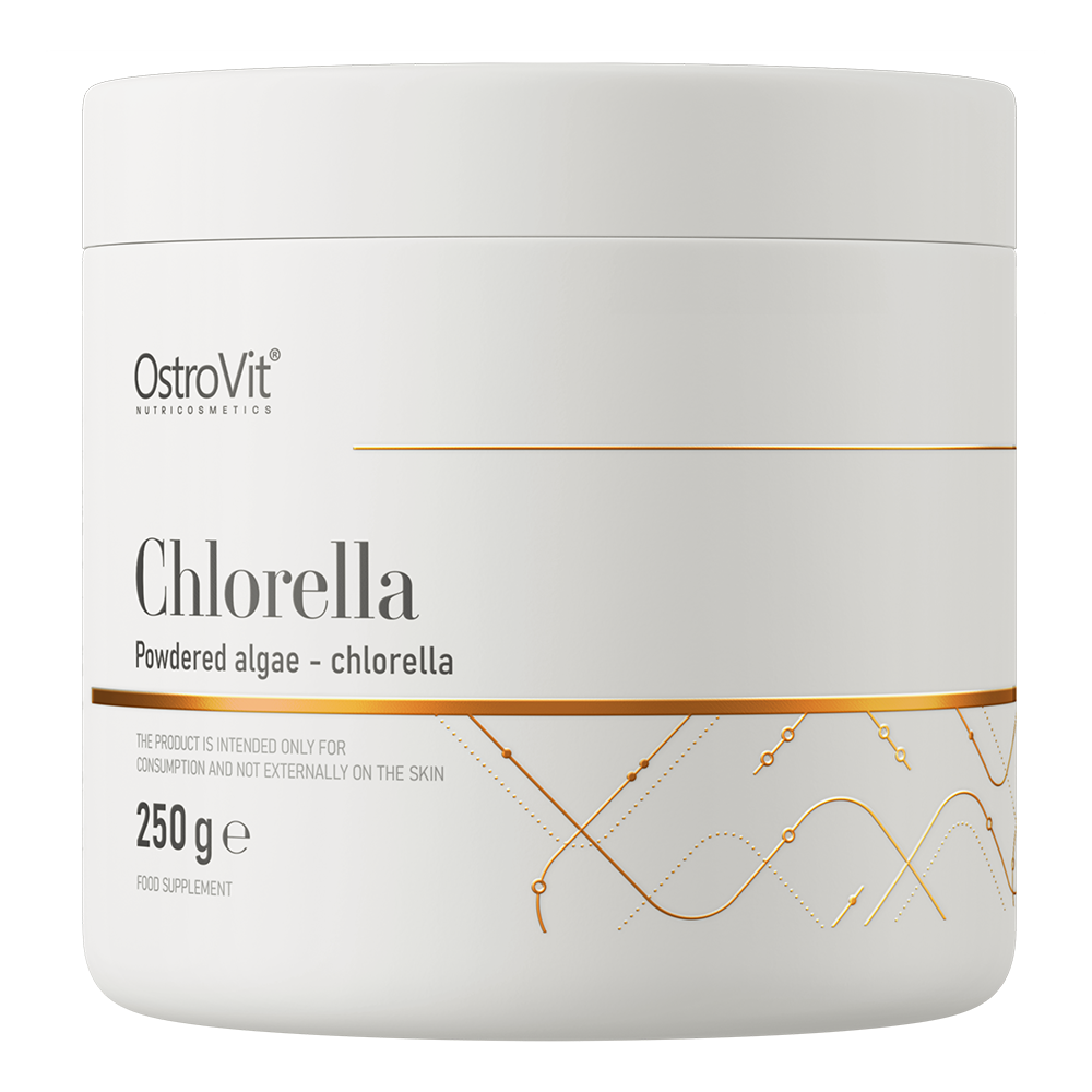 Chlorella – 250 g poeder, 100% chlorella, Vegan | OstroVit