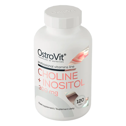 Choline + Inositol 300 mg – 120 Tabletten, 60 Dagdoseringen Choline & Myo-Inositol | OstroVit