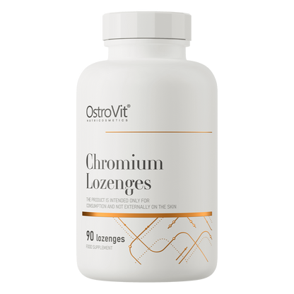 Chromium Lozenges – 90 zuigtabletten, 200 µg chroom | OstroVit