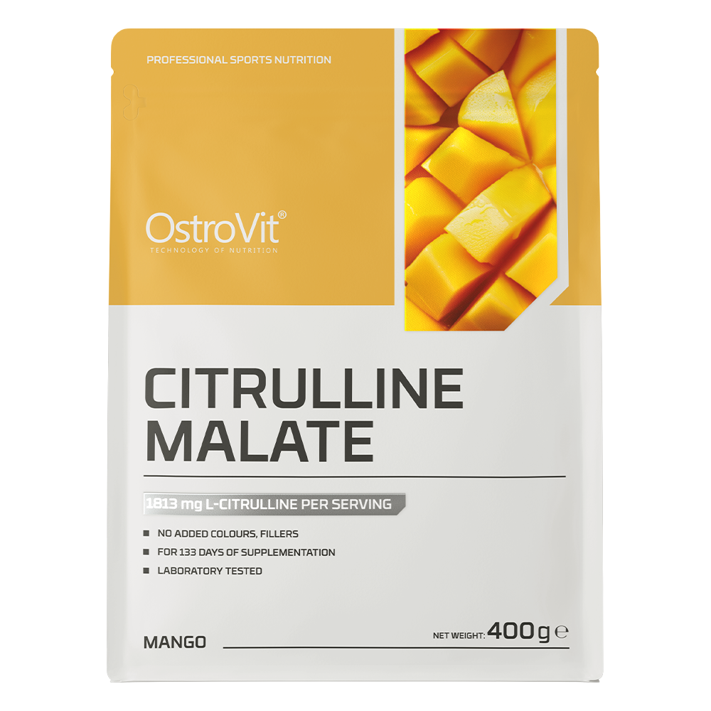 Citrulline – 400 g Mango, 2 790 mg citrulline‑malaat | OstroVit