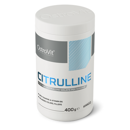 Citrulline – 400 g Mango, 2 790 mg citrulline‑malaat | OstroVit
