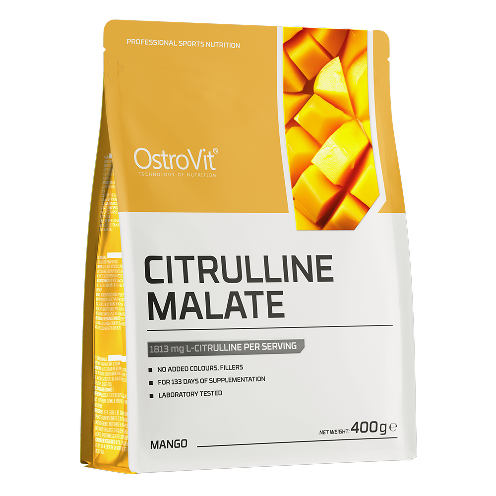 Citrulline – 400 g Mango, 2 790 mg citrulline‑malaat | OstroVit