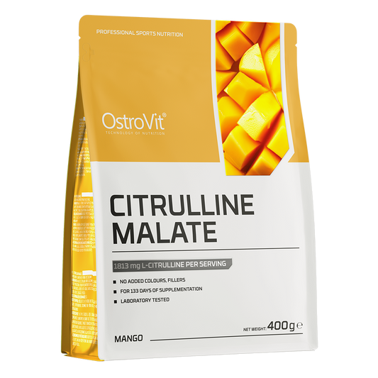 Citrulline – 400 g Mango, 2 790 mg citrulline‑malaat | OstroVit
