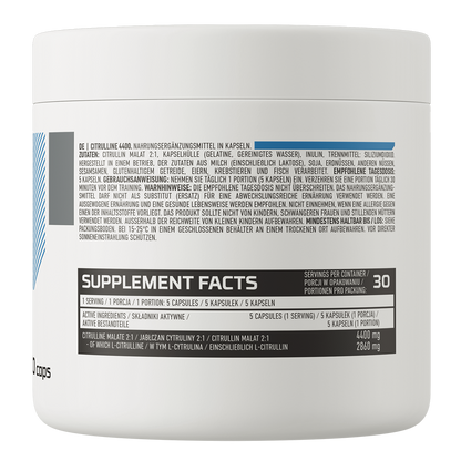 Citrulline 4400 mg, 150 Softgelcapsules