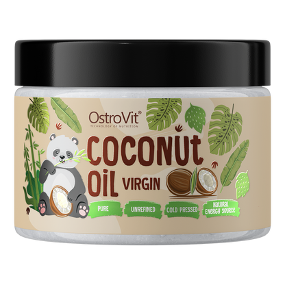 Jomfru kokosolie 400 g – 100% uraffineret kokosolie | OstroVit