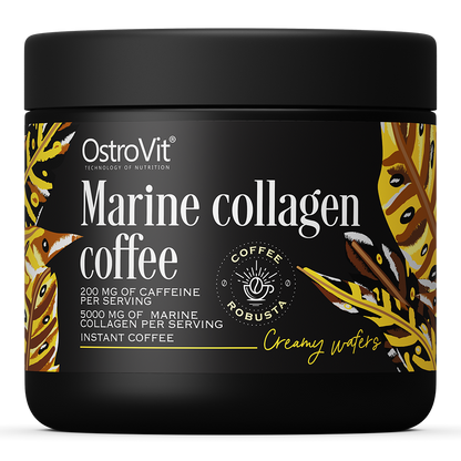 Coffee with Marine Collagen Creamy wafers 150 g