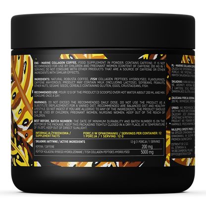 Coffee with Marine Collagen Creamy wafers 150 g