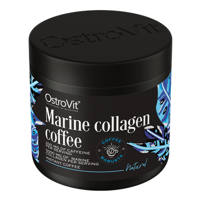 Coffee with Marine Collagen – 150 g, Naturel | OstroVit
