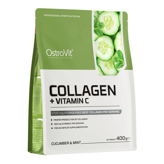 Collageen + Vitamine C | 400 g | komkommer en munt | OstroVit