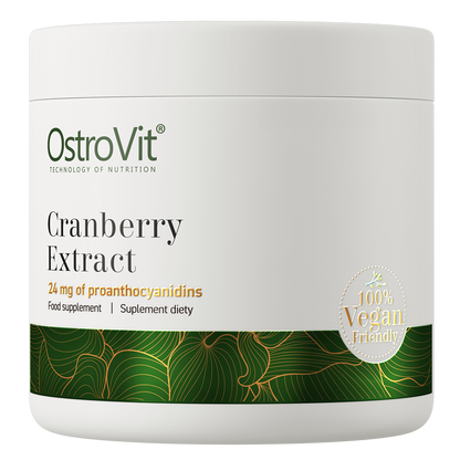 Cranberry-Extrakt | 100 g | Pulver | Natürlich | Vegan | OstroVit