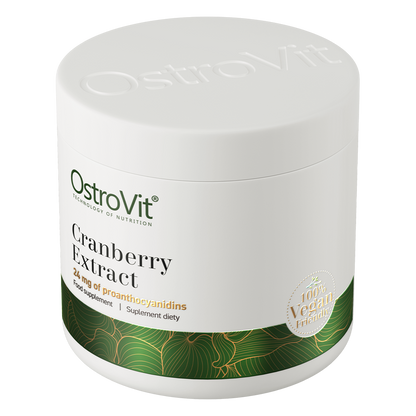 Cranberry-Extrakt | 100 g | Pulver | Natürlich | Vegan | OstroVit