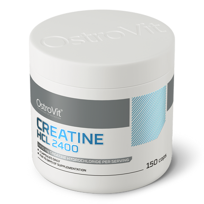 Creatine HCl 2400 mg – 150 Capsules, 75 Porties Creatine-Hydrochloride | OstroVit