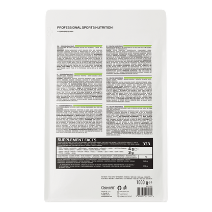 Creatine Monohydrate 1000 g – Groene Appel, 333 porties | OstroVit