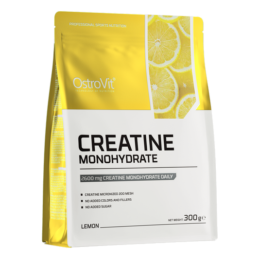 Creatine Monohydrate – 300 g Citroen, 100 porties | OstroVit