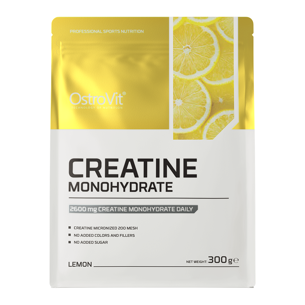Creatine Monohydrate – 300 g Citroen, 100 porties | OstroVit