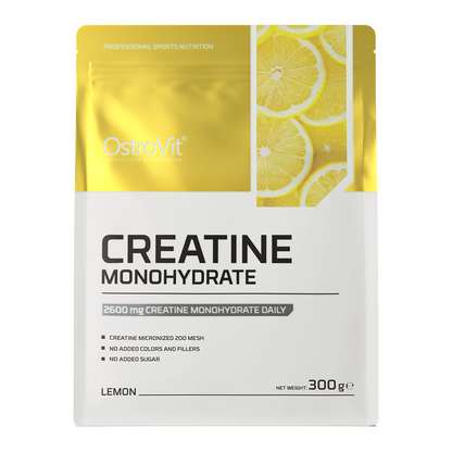 Creatine Monohydrate – 300 g Citroen, 100 porties | OstroVit