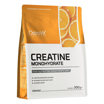 Creatine Monohydrate – 300 g Orange, 100 porties | OstroVit