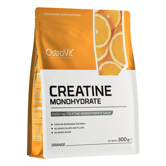Creatine Monohydrate – 300 g Orange, 100 porties | OstroVit