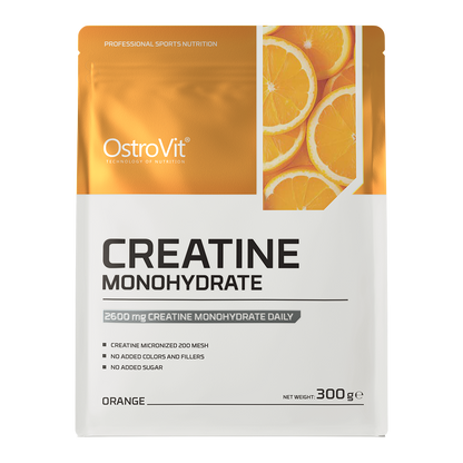 Creatine Monohydrate – 300 g Orange, 100 porties | OstroVit